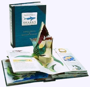 Prehistorica Sharks Pop Up Book