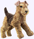 Airedale Plush Dog