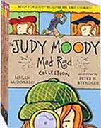 Judy Moody Mad Rad Collection Paperback Chapter Books in slipcase.