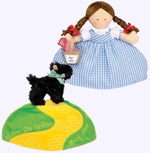 11 in. Dorothy and Toto Topsy TurveySoft Doll