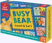 Busy Bear Count and Sort Game