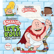 Captain Underpants Plush Doll and Epic Novels