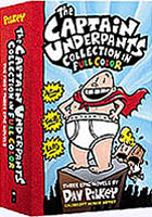 Captain Underpants Plush Doll and Epic Novels