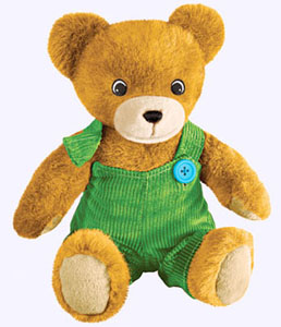 13 in. Plush Corduroy Bear