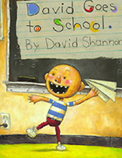 David Goes to School Hardcover Picture Book