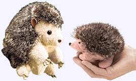 8 in. Hedgehog Puppet