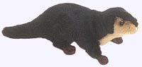 10 in. River Otter Finger Puppet