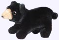 6 in. Black Bear Finger Puppet