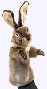 20 in. Rabbit StagePuppet