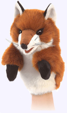 9 in. Little Red Fox Puppet