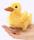 4 in. Duckling Finger Puppet