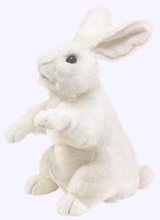 17 in. Rabbit Puppet