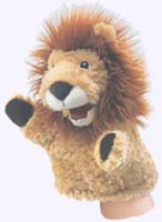 8 in. Little Lion Puppet