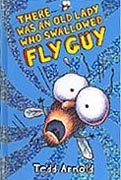 There Was An Old Lady Who Swallowed Fly Guy Hardcover Chapter Book