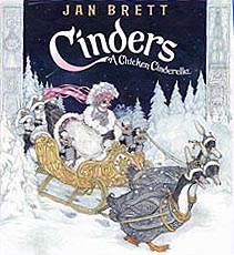 Jan Brett's Cinders Hardcover Picture Book