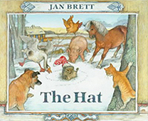 Jan Brett's The Hat Hardcover Picture Book