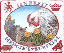 Jan Brett's Hedgie's Surprise Hardcover Picture Book