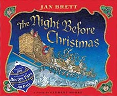 The Night Before Christmas Hardcover Picture Book w/DVD