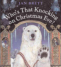 Who's That Knocking on Christmas Eve Hardcover Picture Book