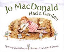 Jo MacDonald Had a Garden Paperback Picture Book