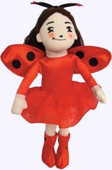 10 in. Ladybug Girl Plush Doll