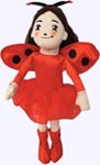 6 in. Mini Ladybug Girl Doll