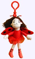 6 in. Ladybug Girl Doll with Cool Clip