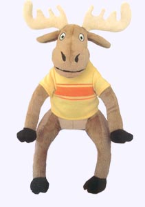 10 in. Z is for Moose Plush Doll
