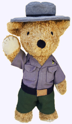 12 in. Park Ranger Bear Plush Doll