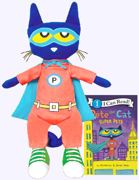 18 in. Pete the Cat Super Pete Plush