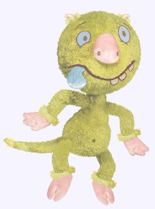 14 in. Leonardo the Terrible Monster Plush Doll