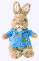 8 in. Peter Rabbit Plush Doll