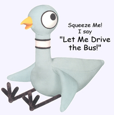 11.5 in. Pigeon Plush Doll