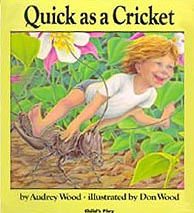 Quick as a Cricket Hardcover Picture Book