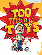Too Many Toys Hardcover Picture Book